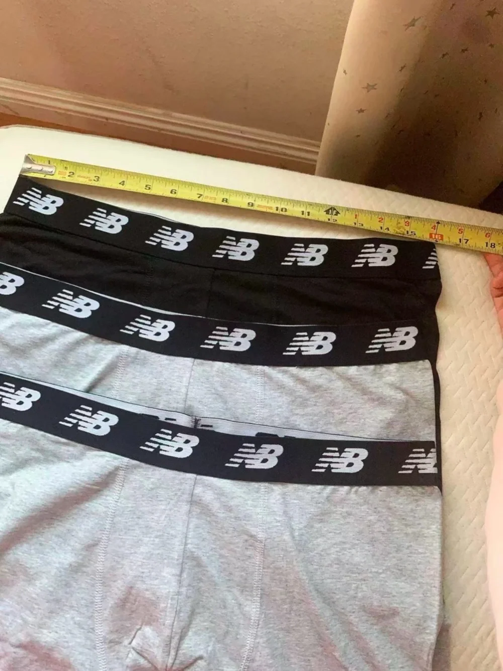 New Balance mens Cotton‎ Performance Boxer Briefs 3-pack Boxer Briefs L